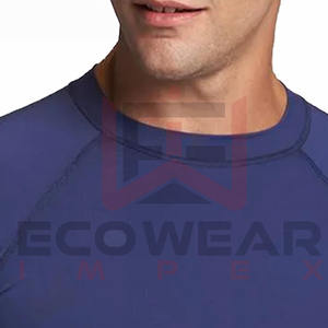 Rashguard personnalisé imprimé par sublimation pour hommes Rashguard personnalisé respirant pour hommes Meilleure vente de rashguard personnalisé - Product Image 6