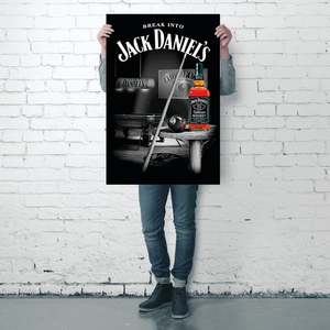 Póster de Lona Estilo Moderno de Jack Daniel's para Piscina - Product Image 3