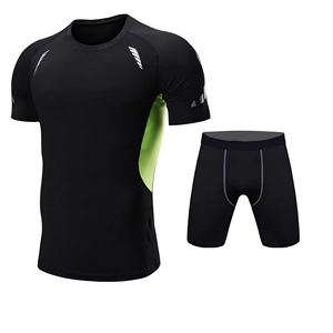 Premium MMA <b>Rash</b> <b>Guard</b> & Shorts Set Stretch Lightweight Quick Dry <b>Rash</b> <b>Guard</b> Sets for <b>Men</b> - Product Image 2