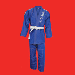 ชุดศิลปะการต่อสู้ gimo Jitsu bjitsu bjitsu ศิลปะการต่อสู้ทำจากผ้าฝ้ายผสมมุก450ตามสั่งแบบมืออาชีพ - Product Image 4