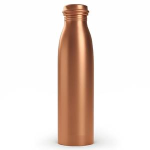 High Grade Copper <b>Water</b> <b>Bottle</b> 950ml for <b>Daily</b> Drinking <b>Water</b> Handmade Copper Drinkware for Export Sale - Product Image 1
