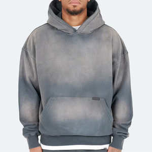 เสื้อฮู้ดดี้ผู้ชายดีไซน์ใหม่ ขายดี ผ้าฝ้าย 100% สำหรับฤดูหนาว แบบซิป  ขั้นต่ำในการสั่งซื้อน้อย ขายส่ง สำหรับงานสกรีน พิมพ์ลายซันเฟด ผลิตในปากีสถาน - Product Image 1