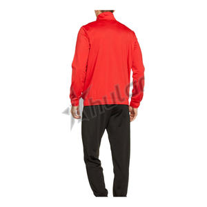 Personnalisé 2025 polyester coton respirant décontracté ajusté luxe mode jogging deux pièces hommes survêtements ensemble avec fermeture éclair - Product Image 4