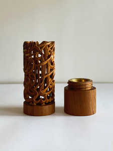 Incense <b>Burner</b> - Classic Arabian Incense Wooden Mosaic Incense <b>Burner</b> for <b>Oud</b> - Product Image 4