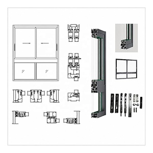 Ventana Corredera de Aluminio Grande Personalizada con Certificación NFRC, Moderna, con Mosquitera, Hermética, de Doble Acristalamiento y Eficiente en Energía - Product Image 6