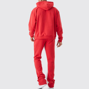 Conjuntos Deportivos Extra Grandes para Hombre con Logotipo Personalizado, Ropa Deportiva Transpirable de Mezcla de Poliéster/Algodón, Estilo Hip Hop para Invierno, Disponible al por Mayor - Product Image 3