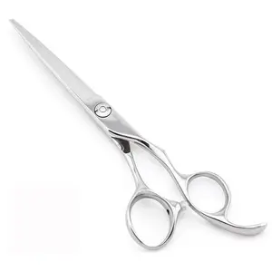 Haars ch neiden Kunden spezifischer Logo-Druck Neueste hochwertige traditionelle Friseurs chere für die linke Hand von SUAVE SURGICAL INSTRUMENTS