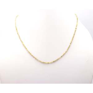 Collier en argent sterling avec perle de diamant brut jaune, colliers uniques en diamant - Product Image 4
