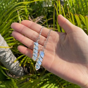 จี้โอปอลหินอัญมณีทำมือลวดห่อด้วยกระสุนและดินสอดีไซน์แบบจี้โอปอล - Product Image 6