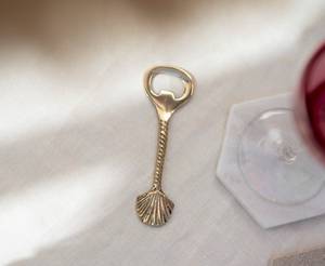 Ouvre-bouteille de poignée d'extrémité de coquille faite à la main de vente chaude pour le bureau de restaurant à la maison de restaurant au meilleur prix - Product Image 5