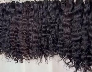 Meilleure Qualité 100% Non Transformés Vierge Remy Cheveux Double Trame Naturel Noir Droite Bundles Raw Indian Temple Humain 8-30 pouces De Profondeur - Product Image 6