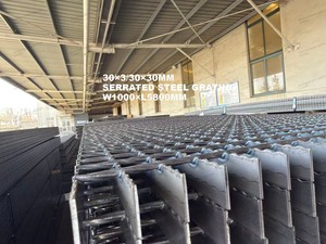Caillebotis électrofilé en <span class=keywords><strong>acier</strong></span> brut 6000x1000 mm - Maille 30x30 mm, Barre de support 30x3 mm - Product Image 5
