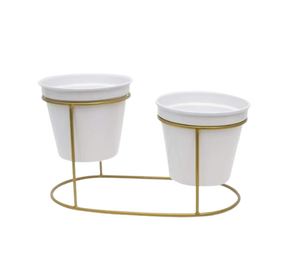 <b>3</b> <b>Tier</b> Simple Design Hydroponics Flower Vase with Metal <b>Stand</b> Wholesale Price Luxury Iron Vase <b>Plant</b> Wedding Decor Bulk Quantity - Product Image 2