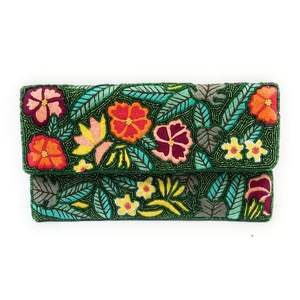 Moda Linda hermosa flor moda nuevo diseño hecho a mano bordado con cuentas elegante lujo Top último bolso de mano para niña - Product Image 2