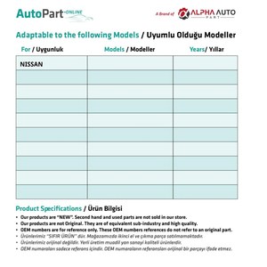 ชุดปรับเบาะหลังสำหรับนิสสัน - Product Image 2