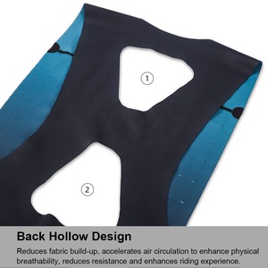 VTT Respirant Hommes Vélo Interface Élastique Ropa Ciclismo Cycling Bibs Shorts - Product Image 6