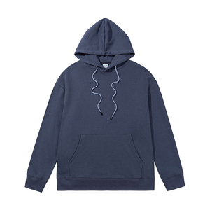 Sudaderas con capucha en blanco de gran tamaño para mujer Pullover estilo Drop Shoulder Impresión de logotipo personalizado disponible Servicio OEM - Product Image 5