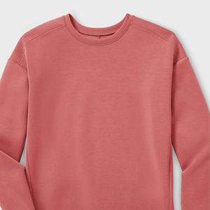 Sudadera de ajuste clásico para mujer, perfecta para capas o looks casuales relajados, sudaderas transpirables de ajuste Regular para mujer - Product Image 5