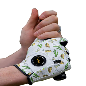 บริการ unisex ถุงมือกอล์ฟคุณภาพพรีเมี่ยมมีหลายสีให้เลือกมีโลโก้ออกแบบได้ตามต้องการสำหรับเล่นกีฬาหนังแกะ - Product Image 4