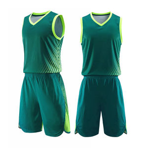 เสื้อบาสเก็ตบอลใส่ได้สองด้านดีไซน์ล่าสุดเสื้อบาสเก็ตบอลชุดเครื่องแบบเสื้อบาสเก็ตบอล - Product Image 2