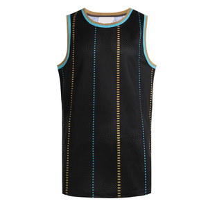 Camiseta de Baloncesto Sublimada Lavada Personalizada Tallas Grandes Alta Calidad Transpirable OEM Ropa Deportiva al por Mayor 100% Poliéster - Product Image 1