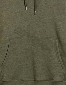 Otoño e invierno, nuevo suéter con capucha de manga larga de Color sólido de lana, Sudadera con capucha de hombro caído de estilo americano para hombres - Product Image 5