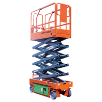 Guter Preis Qualität Assurancel Scheren typ Hubarbe its bühne 8,3 m Meter Manuelle hydraulische Tisch lift Scheren bühne