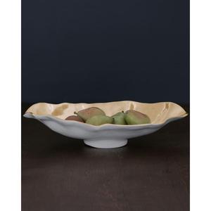 Bol décoratif en métal sur pied pour fruits, collations, bonbons, service de nourriture, décoration de mariage et de fête - Product Image 1