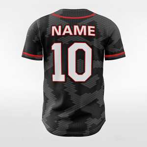 <b>Baseball</b> Jersey Polyester Men's Printed & Durable Stitching - Wholesale Manufacturer - Product Image 3