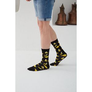 Calcetines Deportivos Coloridos con Múltiples Estampados Digitales de Plátanos, Cómodos, Antibacterianos, con Características Jacquard para Diabéticos - Product Image 3