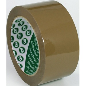 IKS Brown PP F29 Packaging Tape 66m Length 50mm Width 1 Roll-Office Adhesive <b>Unit</b> 6 - Product Image 1