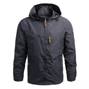 Chaquetas de lana de concha suave de estilo impermeable para hombre Chaquetas de concha suave Chaquetas de hombre juvenil - Product Image 3