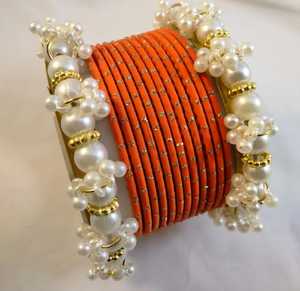 2026 nouveaux modèles de haute qualité à la main bracelets en verre Churiyan ensemble indien pakistanais vêtements de fête de mariage pour les femmes - Product Image 5