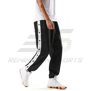 Pantalones deportivos de baloncesto para hombre Pantalones deportivos de baloncesto transpirables de tela doble de secado rápido - Product Image 3