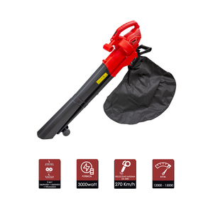 Soffiatore e Aspiratore Elettrico per Foglie da Giardino 3000W - Product Image 2