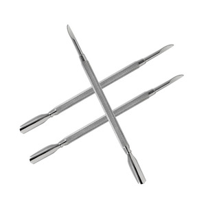 Outil professionnel de manucure de poussoir de cuticule d'ongle d'acier inoxydable en forme de U pour le retrait facile pour le soin de cuticule - Product Image 1