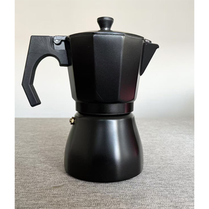 เครื่องชงกาแฟเอสเพรสโซคุณภาพสูงจากอิตาลีคลาสสิคหม้อโมก้าแบบพกพาพร้อมที่จับเครื่องชงกาแฟ <span class=keywords><strong>Moka</strong></span> อลูมิเนียมทนทานวาล์วคู่ - Product Image 1