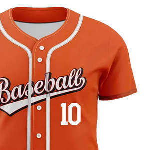 Nueva Camiseta de Béisbol Estadounidense Cosida, Calidad Premium, Blanca, Unisex, Secado Rápido, 100% Poliéster - Product Image 3