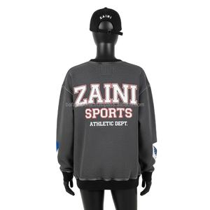 Sudadera de gran tamaño para mujer, algodón, poliéster, forro polar, cálido, suave, logotipo personalizado, estampado de farol, ropa de calle, Top, sudaderas transpirables para mujer - Product Image 2