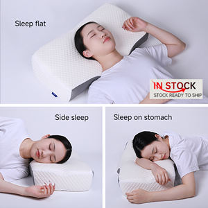 Ortho pä disches Kissen Gebogene Wirbel Nackens ch merzen Linderung <span class=keywords><strong>B</strong></span>-Form Gebärmutter hals kontur Anti Schnarch Schlaf bett Memory Foam Kissen - Product Image 3