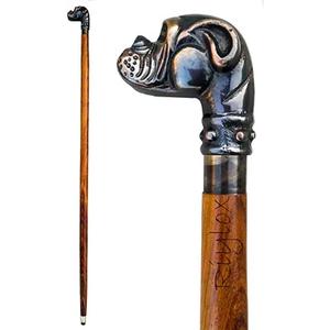 Canne de marche personnalisée avec poignée de designer pour hommes et femmes Canne décorative et bâton de marche d'Inde - Product Image 6