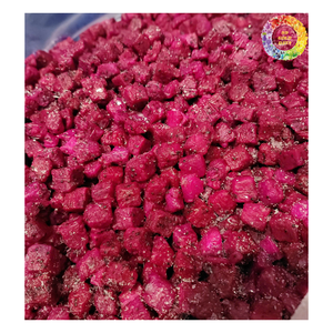 Dés Pitaya congelés de fruits du Dragon congelés vietnamiens, morceau, Cube, Offres Spéciales dés de fruits du Dragon rouge/blanc congelés 20x20MM pour l'exportation - Product Image 1