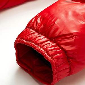 Men Custom Logo Winter Puffer Bubble Jacket <b>Detachable</b> Hood Thick Warm Nylon Outdoor Utility Jacket - Product Image 6