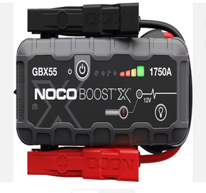 เครื่องช่วยสตาร์ทรถยนต์ New Noco-Boost X GBX55 1750A 12V แบตเตอรี่ลิเธียม พร้อมสายเคเบิลสำหรับรถบรรทุก/มอเตอร์ไซค์ เครื่องยนต์เบนซินสูงสุด 7.5 ลิตร และดีเซลสูงสุด 5.0 ลิตร - Product Image 2