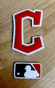 Champ King – Pare-chocs personnalisés pour casques de baseball en résine PVC avec adhésif 3M, ruban double face 2D/3D pour logos d'équipes de baseball - Product Image 4