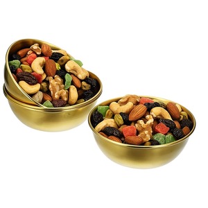 Elegante cuenco de metal para servir color dorado perfecto para presentar chocolates, dulces y vajilla elegante con un toque lujoso - Product Image 6