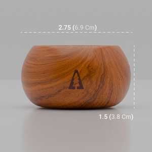 Ensaladera de madera artesanal con diseño ecológico con servidores a juego para el hogar, la cocina y los regalos - Product Image 5
