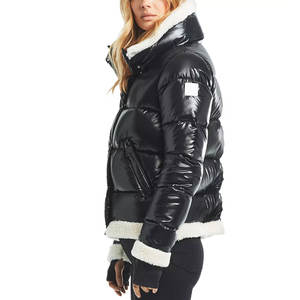 Chaqueta de burbujas de invierno impermeable con logotipo personalizado de fabricante OEM, chaqueta de burbujas de moda para uso en exteriores - Product Image 2