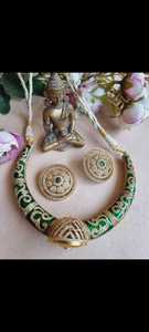 Conjuntos de collar de diamantes americanos de lujo a la moda, conjunto de pendientes y collar de cristal nupcial para boda para mujeres y niñas, collares con dijes - Product Image 6