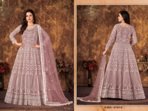 Costume Anarkali Salwar indien et pakistanais de fantaisie traditionnel exclusif pour femmes disponible au prix de gros auprès de l'exportateur indien - Product Image 6